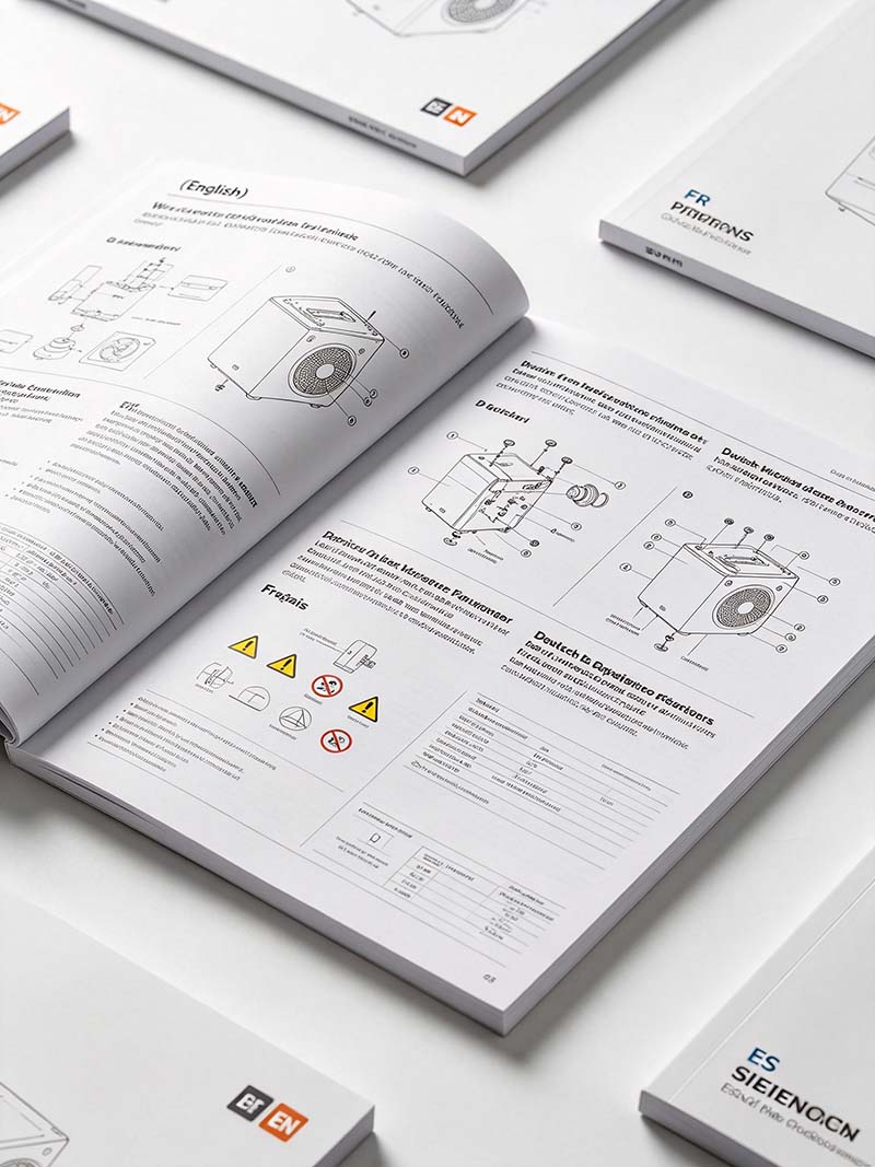 multi language manuals